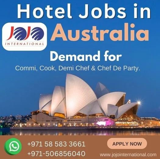 Hotel Jobs in Australia