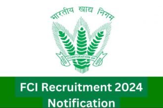 FCI Recruitment 2024